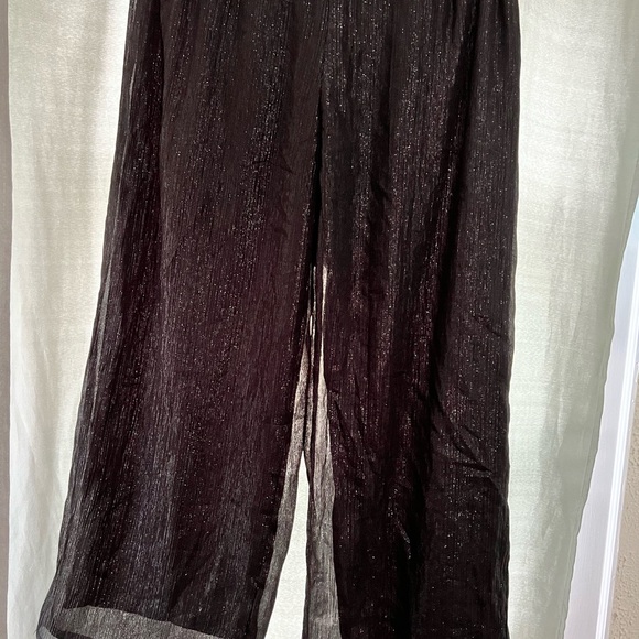 Black glittering jumpsuit - Picture 2 of 3